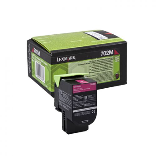 LEXMARK Toner CS310N/410DN/510DE/510DTE Retornable Magenta 1.000 paginas , Lexmark , LEX70C20M0 , 734646436564
